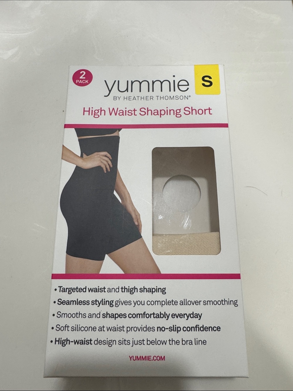 Yummie by Heather Thomson High Waist Shaping Short nude